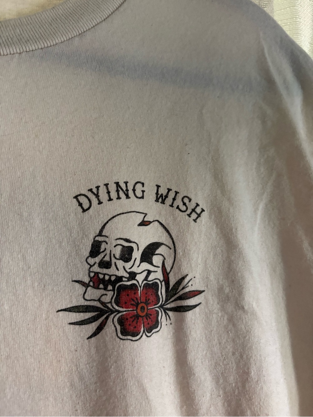 Dying Wish band Tee Size Large